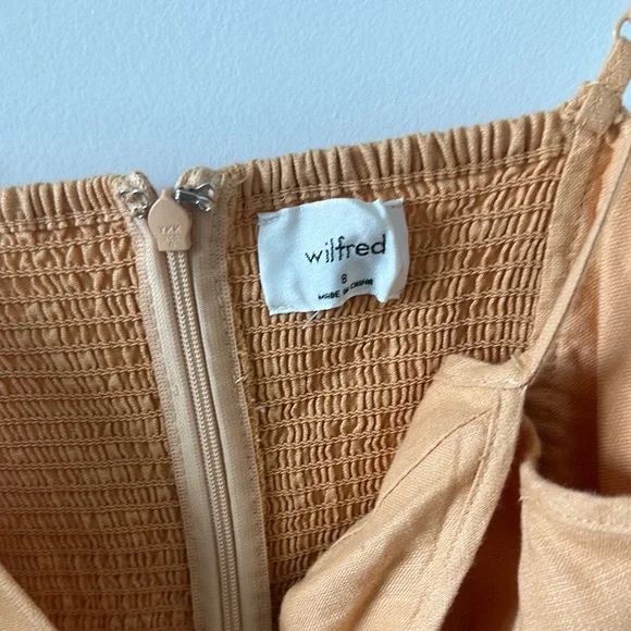 Aritzia Orange Maxi Dress - Picture 3 of 11